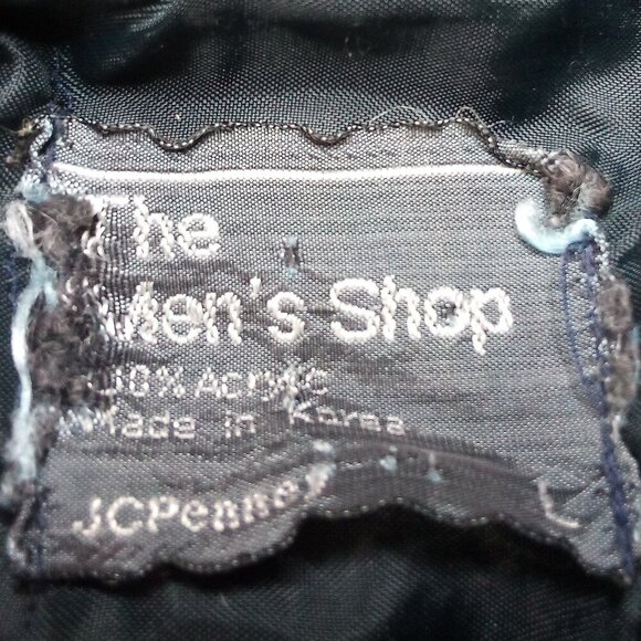 Vintage JC Penney Men's Shop Flannel Button Shirt - Picture 3 of 4